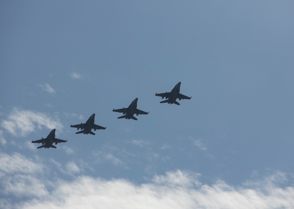 VMFA-115 Returns from UDP