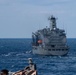 USS Ronald Reagan (CVN 76) conducts fueling-at-sea with USNS Rappahannock (T-AO 204)