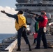 USS Ronald Reagan (CVN 76) conducts fueling-at-sea with USNS Rappahannock (T-AO 204)