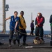 USS Ronald Reagan (CVN 76) conducts fueling-at-sea with USNS Rappahannock (T-AO 204)