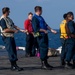 USS Ronald Reagan (CVN 76) conducts fueling-at-sea with USNS Rappahannock (T-AO 204)