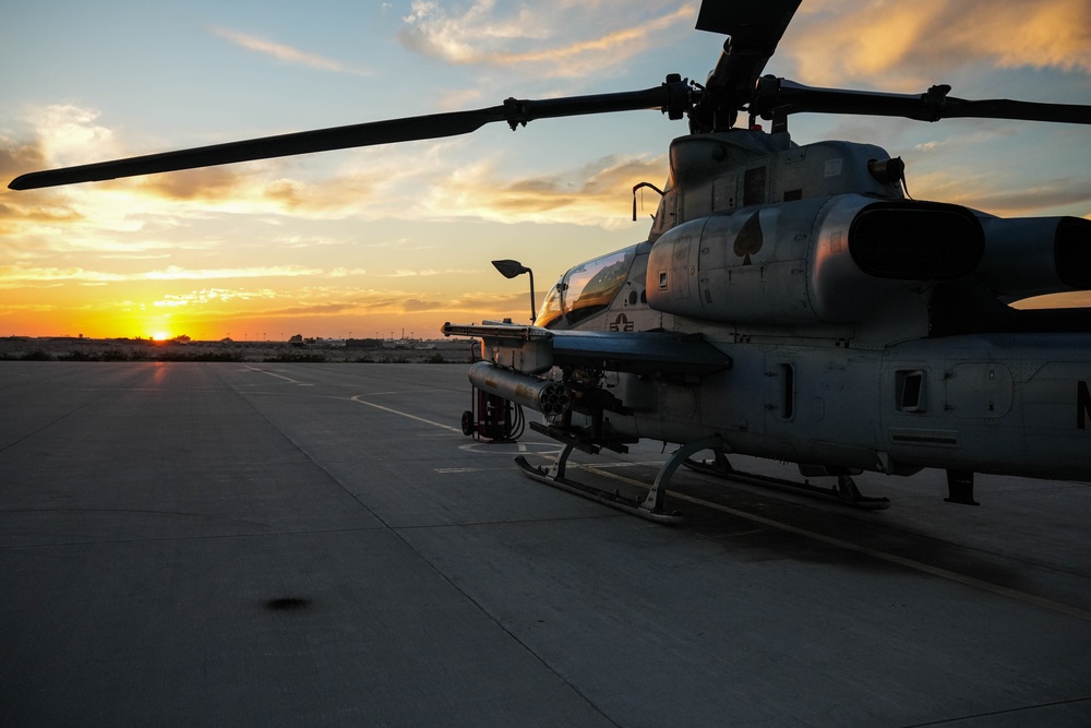 WTI 1-24 flight line