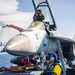 USS Ronald Reagan (CVN 76) Sailors conduct flight operations