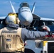 USS Ronald Reagan (CVN 76) Sailors conduct flight operations