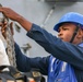 USS Shoup conducts replenishment-at-sea with USNS Carl Brashear