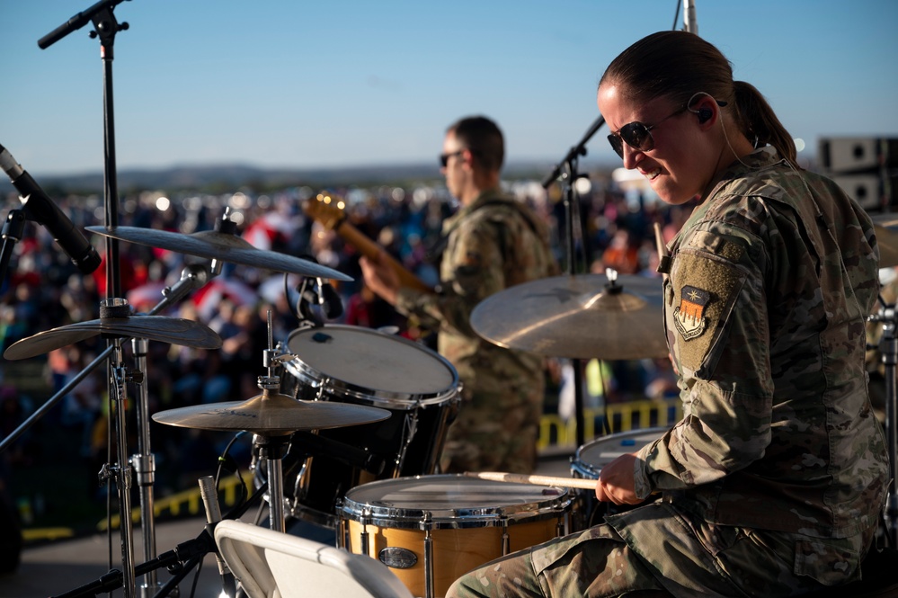 U.S. service members participate in Albuquerque International Balloon Fiesta 2023