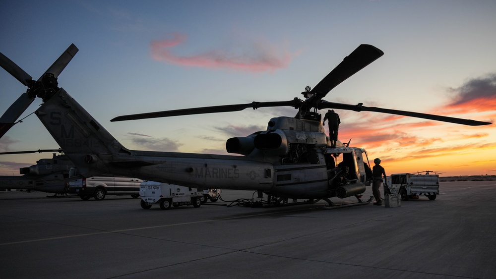 WTI 1-24 flight line