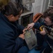 USS Ronald Reagan (CVN 76) Sailors perform maintenance