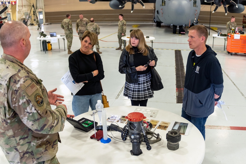 182nd Airlift Wing hosts Center of Influence with Illinois educators