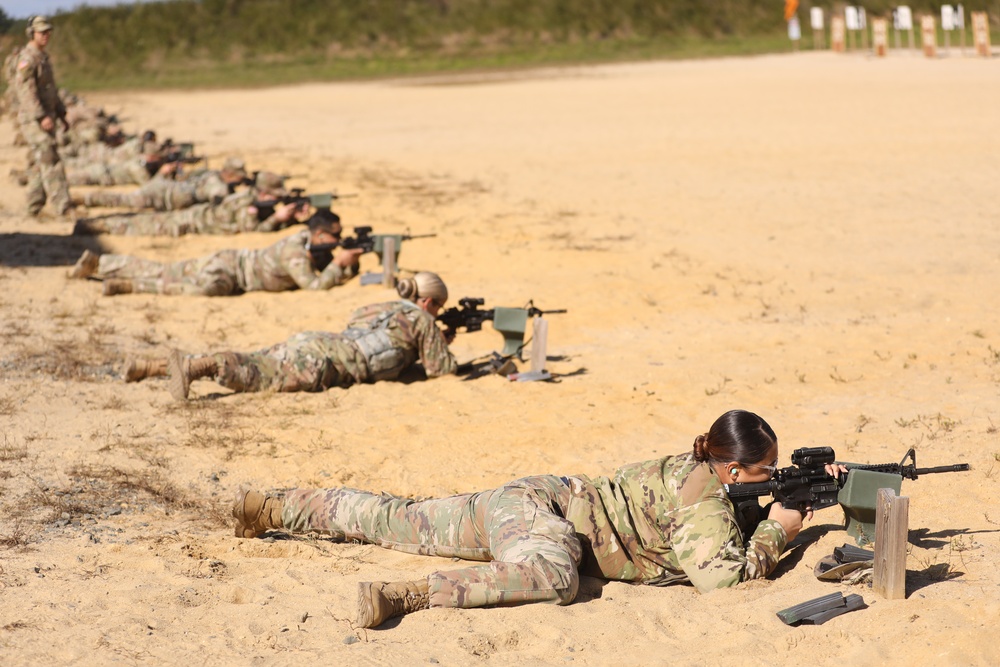 Able Co. Recruiting and Retention Qualifies their weapons