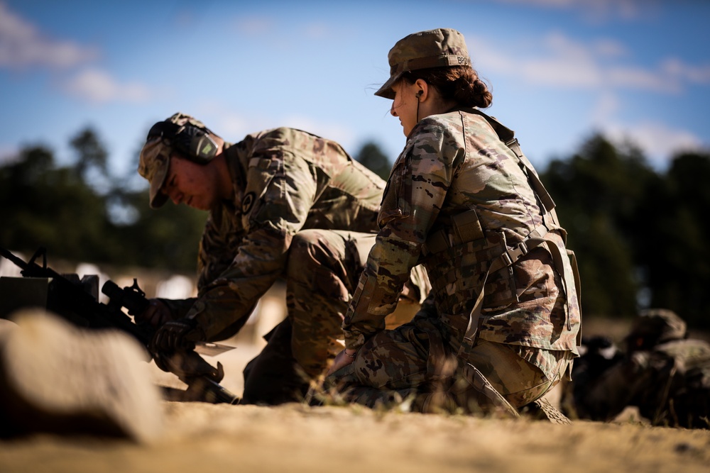 Able Co. Recruiting and Retention Qualifies their weapons