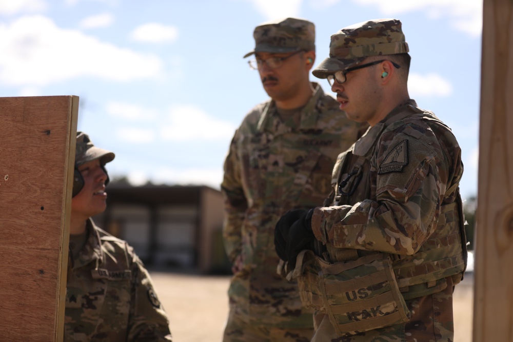 Able Co. Recruiting and Retention Qualifies their weapons