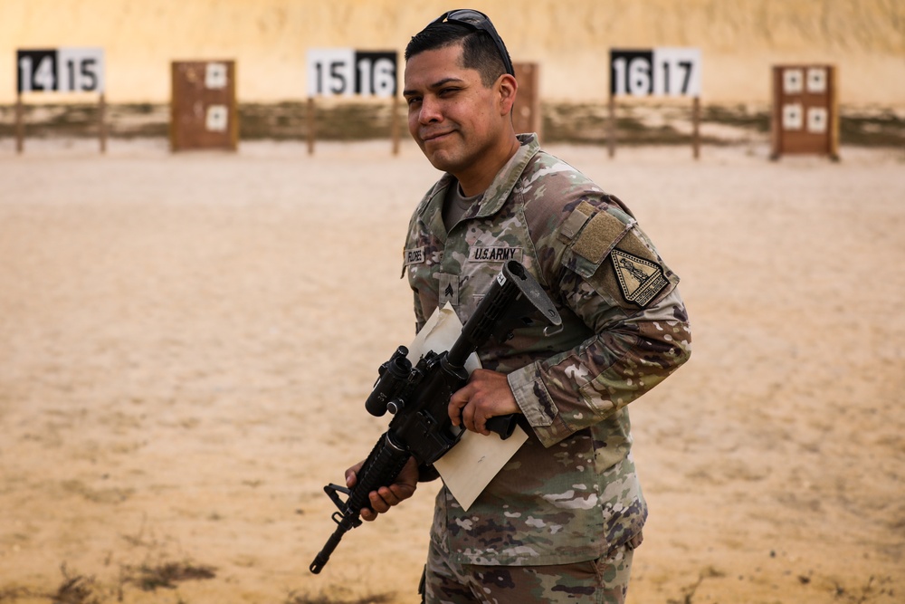 Able Co. Recruiting and Retention Qualifies their weapons