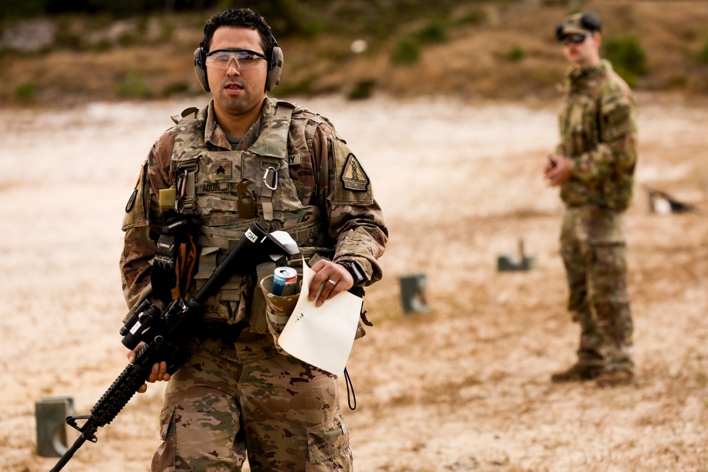 Able Co. Recruiting and Retention Qualifies their weapons