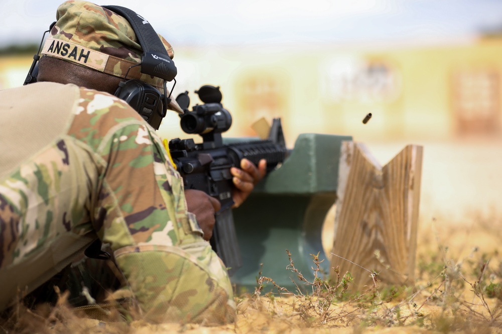 Able Co. Recruiting and Retention Qualifies their weapons