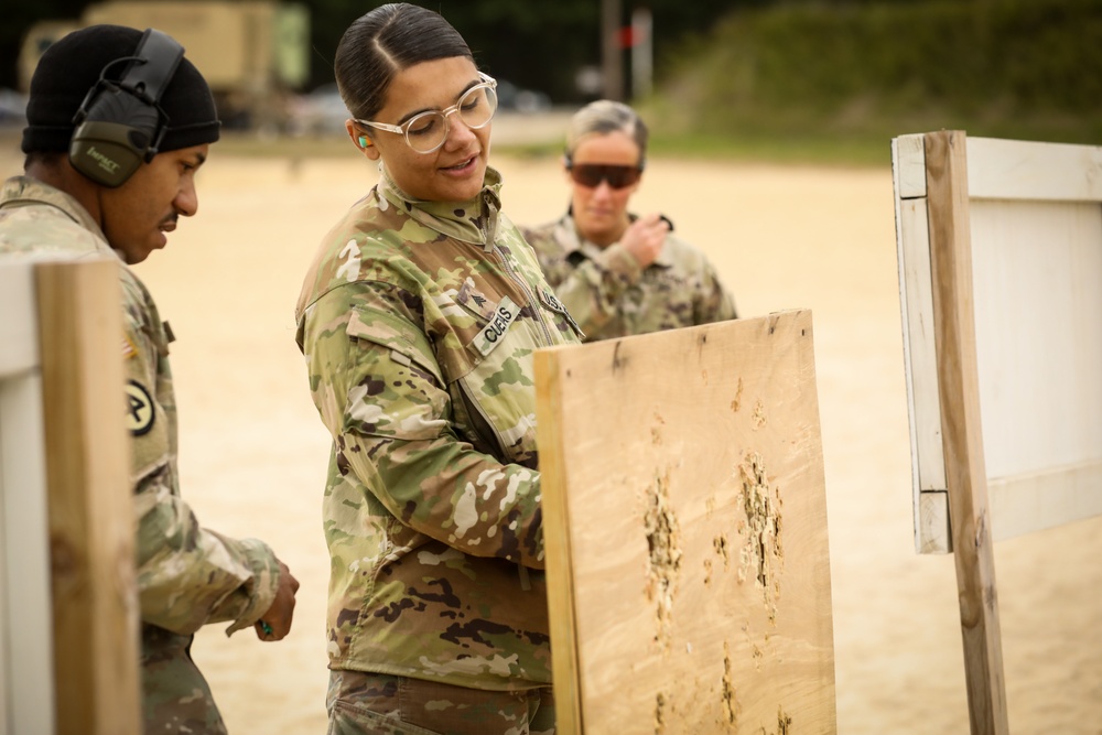 Able Co. Recruiting and Retention Qualifies their weapons