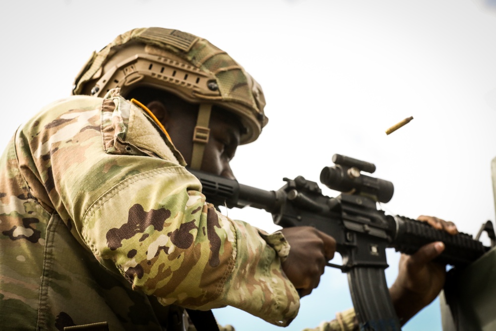 Able Co. Recruiting and Retention Qualifies their weapons