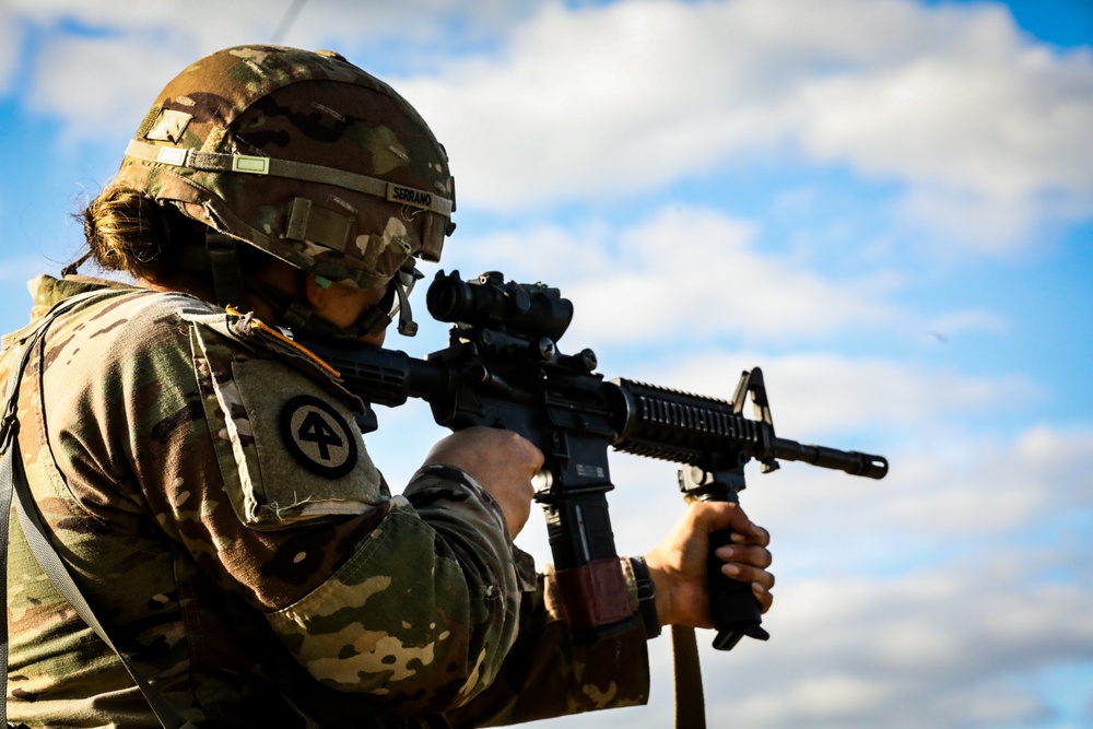 Able Co. Recruiting and Retention Qualifies their weapons