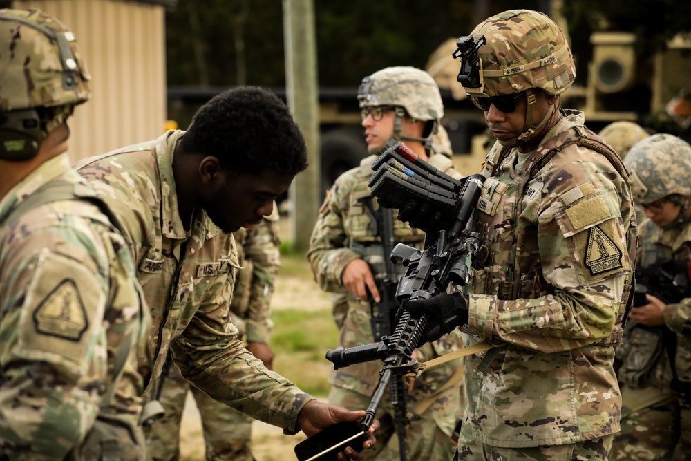 Able Co. Recruiting and Retention Qualifies their weapons