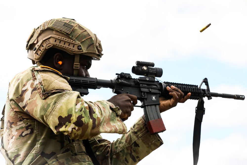 Able Co. Recruiting and Retention Qualifies their weapons