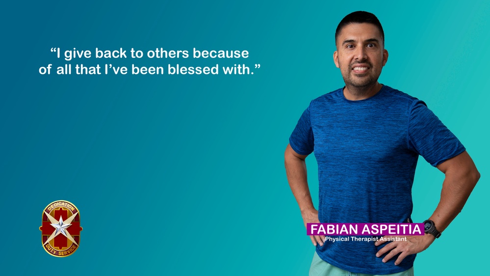 I am Team BAMC – Fabian Aspeitia