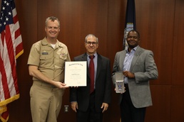 NSWCPD’s Joseph Borraccini Presented with the Department of the Navy Superior Civilian Service Award