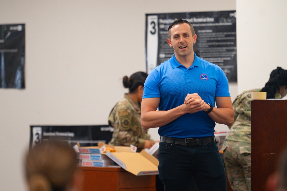 Scott AFB emergency management flight hosts lunch-and-learn