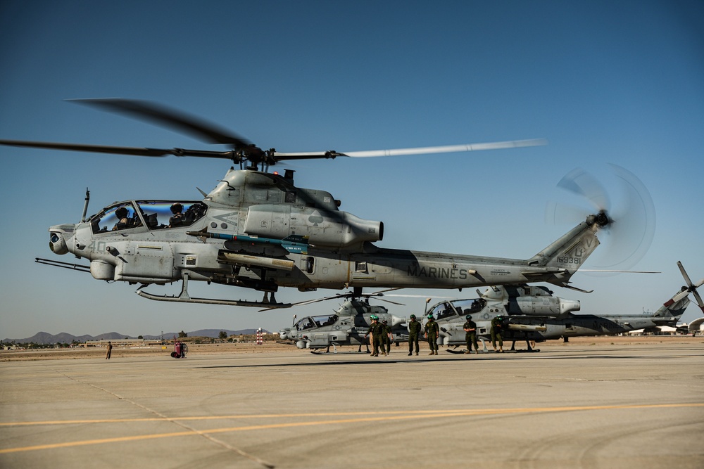 WTI 1-24 flight line