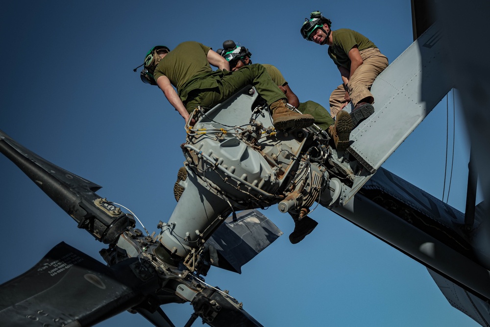 WTI 1-24 flight line maintenance