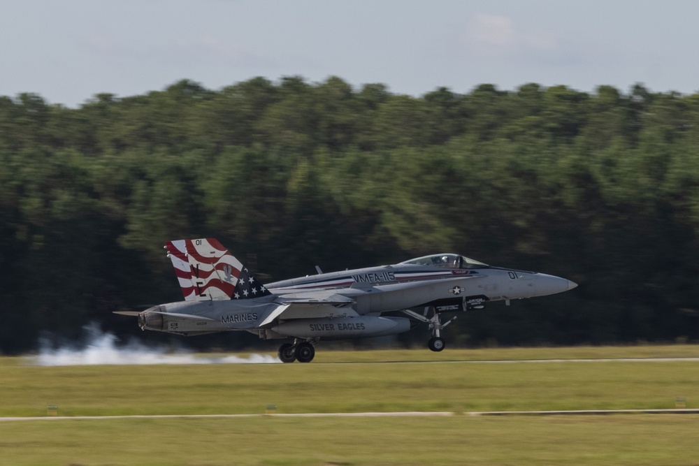 VMFA-115 returns from UDP