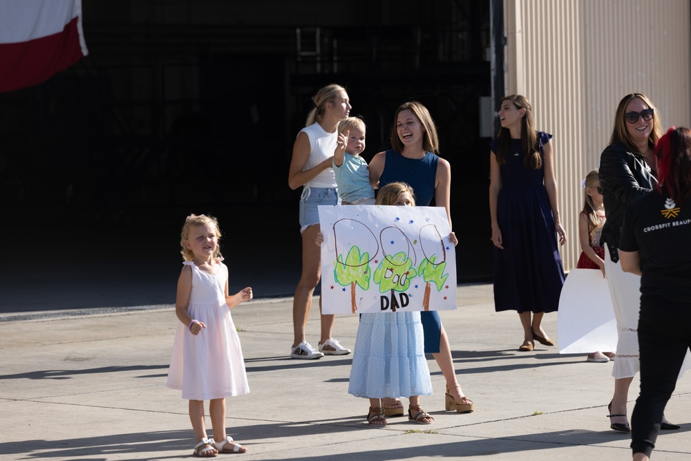 VMFA-115 returns from UDP