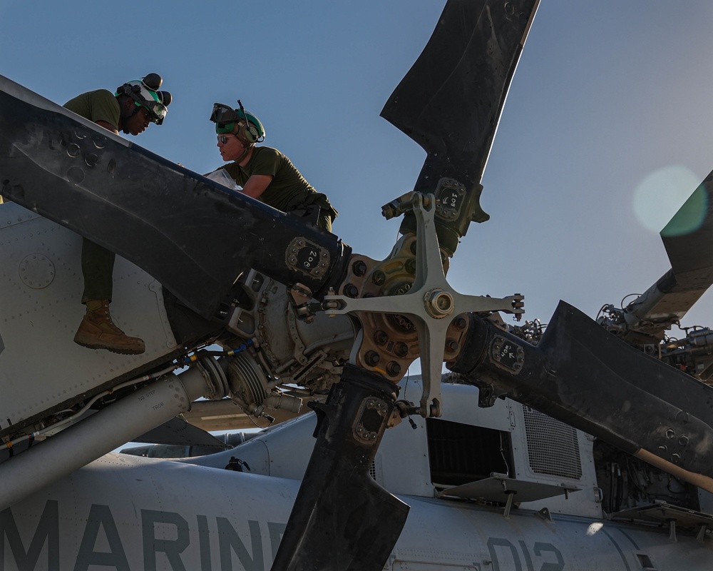 WTI 1-24 flight line maintenance