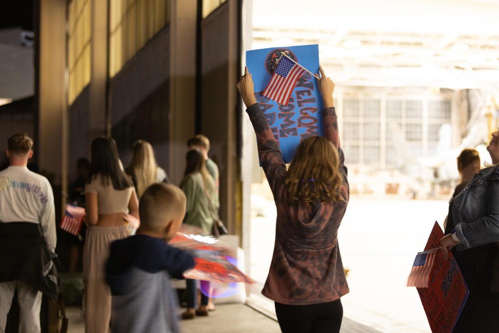 VMFA-115 returns from UDP