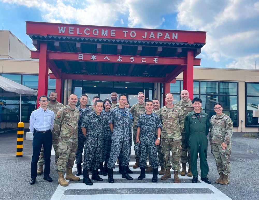 515th AMOG Building Connections with Allies in Japan