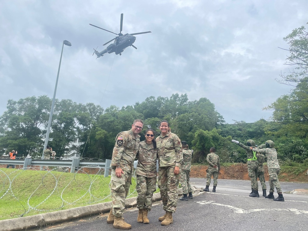 Guard Medical professionals take part in large-scale exercise in Malaysia