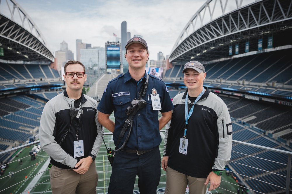 10th Civil Support Team HAZMAT support for Seahawks' game