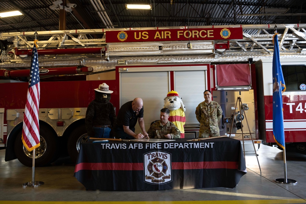 Travis AFB Fire Prevention Week 2023
