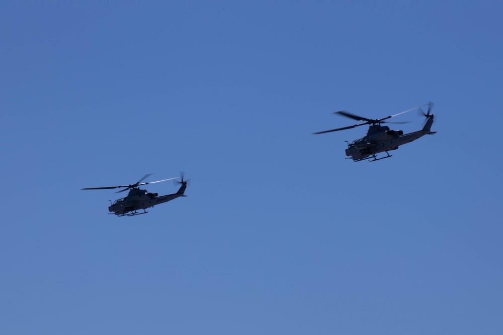 Aircraft on the flight line