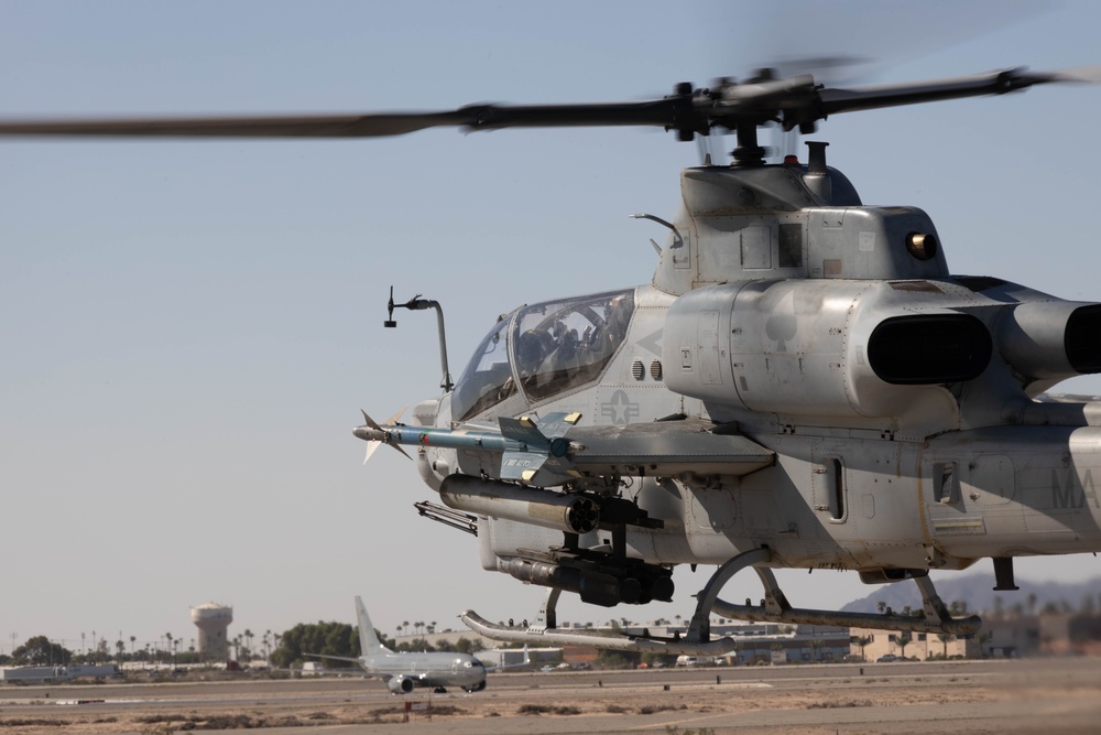 Aircraft on the flight line