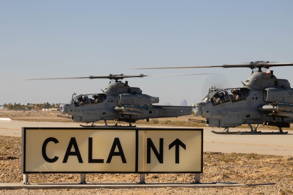Aircraft on the flight line