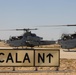 Aircraft on the flight line
