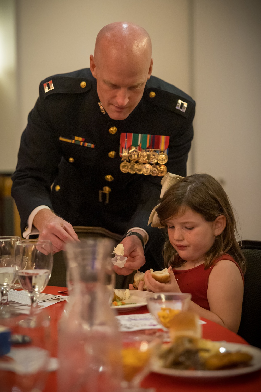 3d Marine Division Marines, Sailors attend CALTRAP Kid's Ball 2023