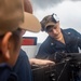 Sailors aboard USS John Finn (DDG 113) Conduct Crew-Serve Weapons Requalificaton, Oct. 8