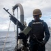 Sailors aboard USS John Finn (DDG 113) Conduct Crew-Serve Weapons Requalificaton, Oct. 8