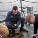 Sailors aboard USS John Finn (DDG 113) Conduct Crew-Serve Weapons Requalificaton, Oct. 8