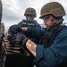 Sailors aboard USS John Finn (DDG 113) Conduct Crew-Serve Weapons Requalificaton, Oct. 8