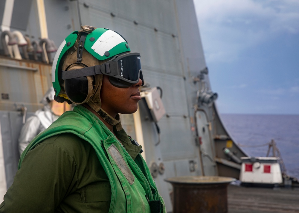 Miami Native Serves aboard USS John Finn (DDG 113) While Conducting Operations in the Sea of Japan