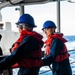 USS Robert Smalls (CG 62) Conducts RAS with USNS Carl Brashear (T-AKE 7)