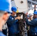 USS Robert Smalls (CG 62) Conduct RAS with USNS Carl Brashear (T-AKE 7)