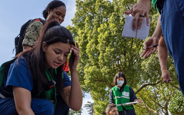 USNMRTC Yokosuka conducted largest joint-partner medical exercise in Japan